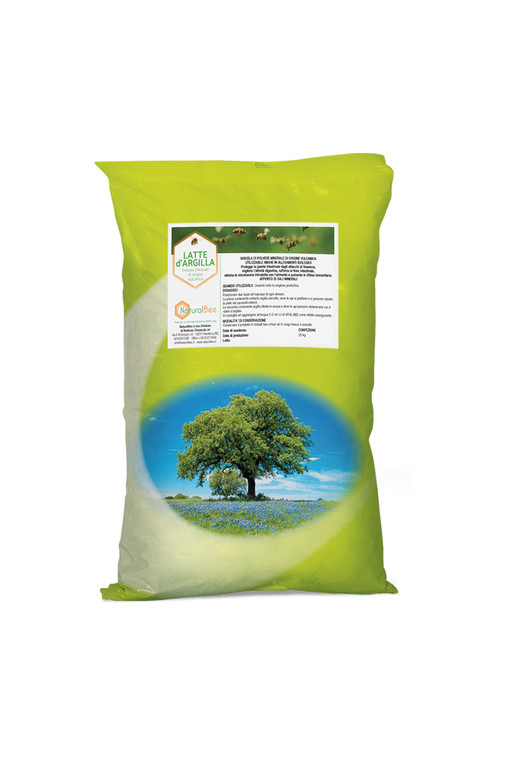 Natural Bee Latte d'argilla - Polvere minerale di origine vulcanica Natural Bee Latte d'argilla - Polvere minerale di origine vulcanica