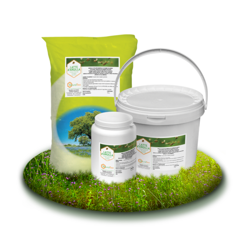 Natural Bee Latte d'argilla - Polvere minerale di origine vulcanica Natural Bee Latte d'argilla - Polvere minerale di origine vulcanica